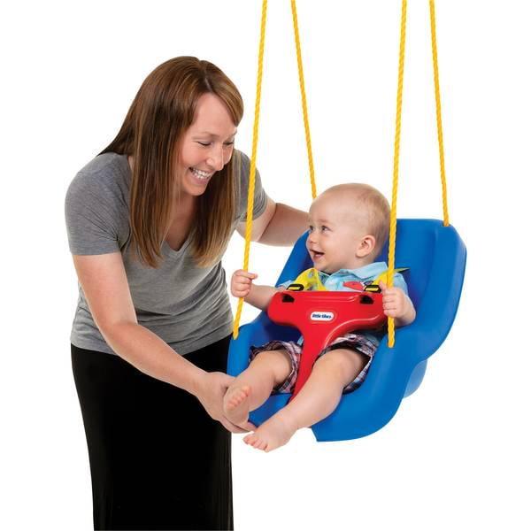 Little Tikes 2-in-1 Snug 'n Secure Swing - Blue