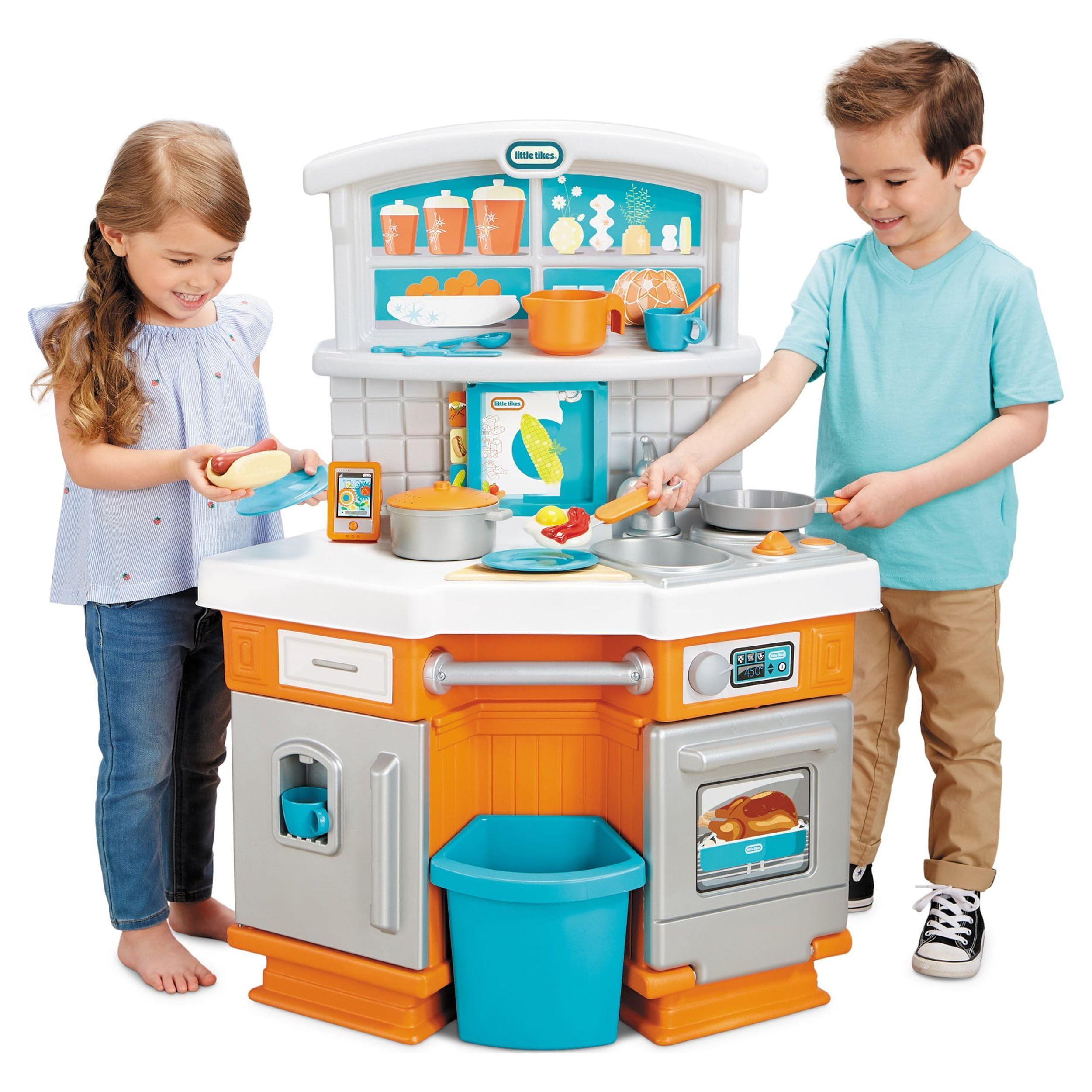 Little Tikes Home Grown Modern Multicolor Play Kitchen Set