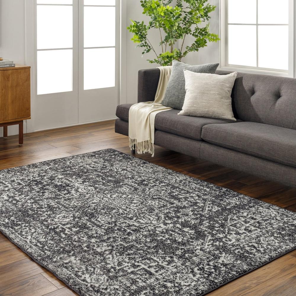 Livabliss 7'10"x10'3" Worsham Traditional Rug Black