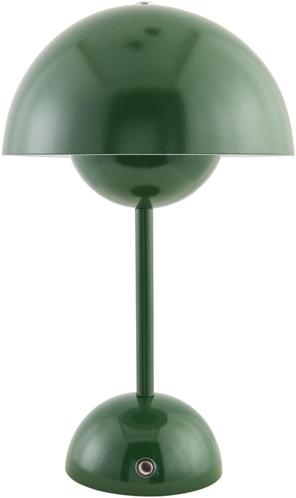 Livabliss Mayotte Portable Table Lamp, 12-inch, Green