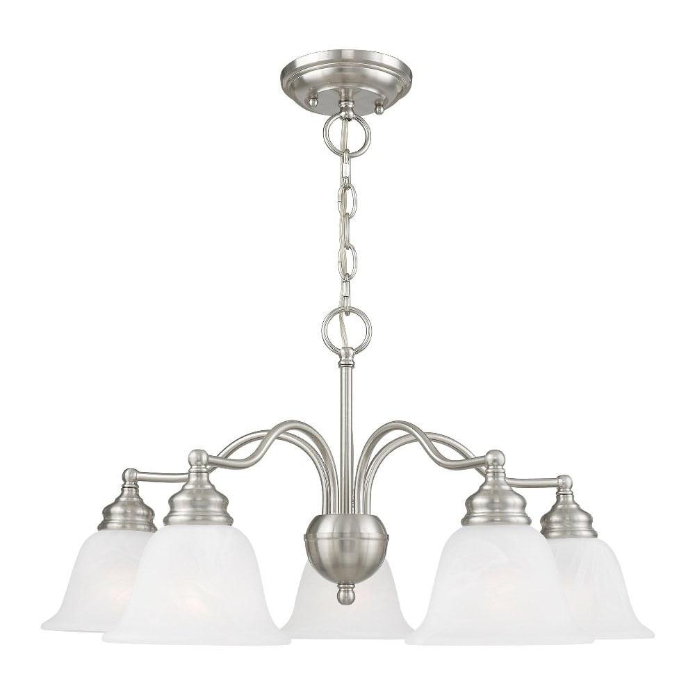 Livex Lighting Essex 5 - Light Chandelier in  Brushed Nickel