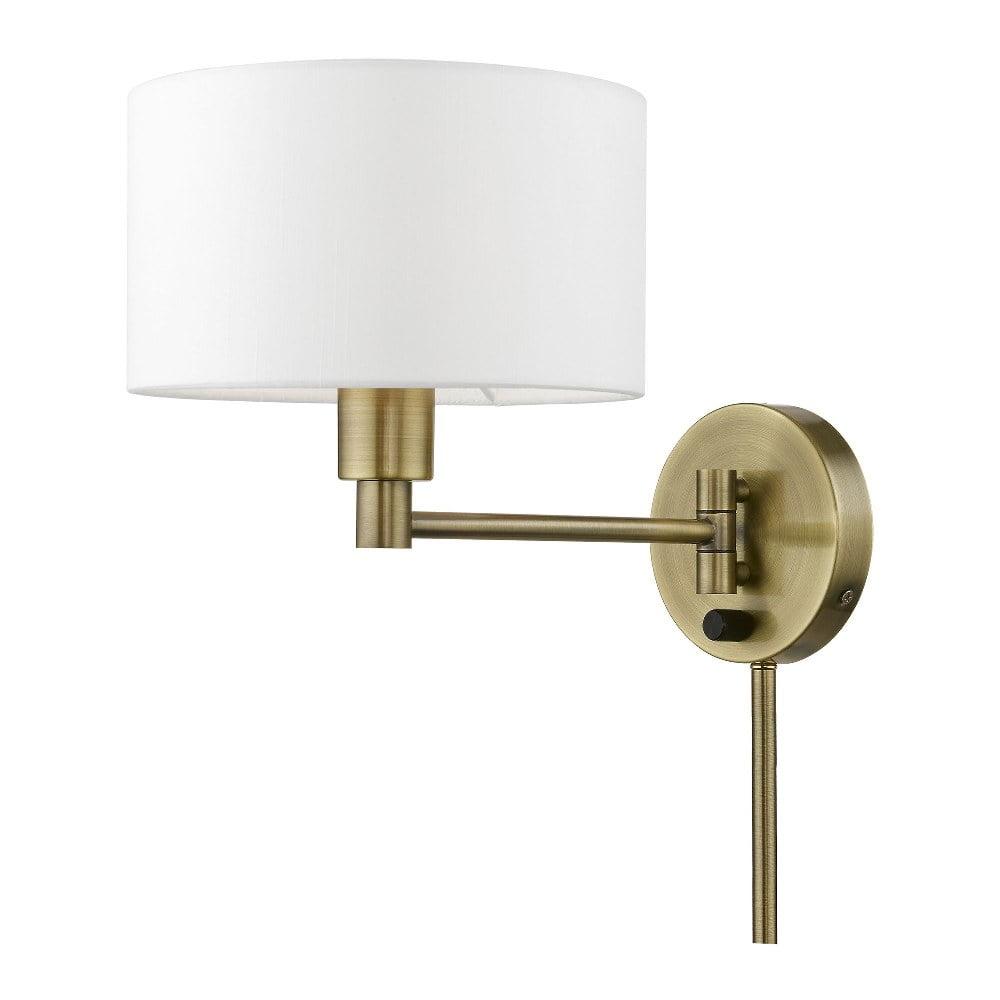 Livex Lighting 1 - Light Wall Light in  Antique Brass