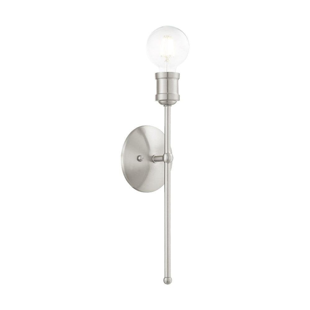 Livex Lighting Lansdale 1 - Light Sconce in  Brushed Nickel