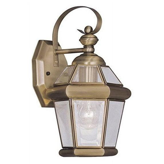 Livex Lighting Georgetown 1 - Light Wall Light in  Antique Brass