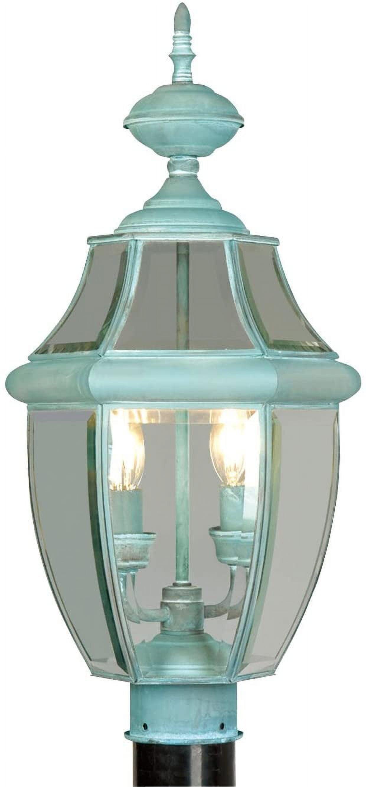 Livex Lighting Monterey 2 - Light Lantern in  Verdigris