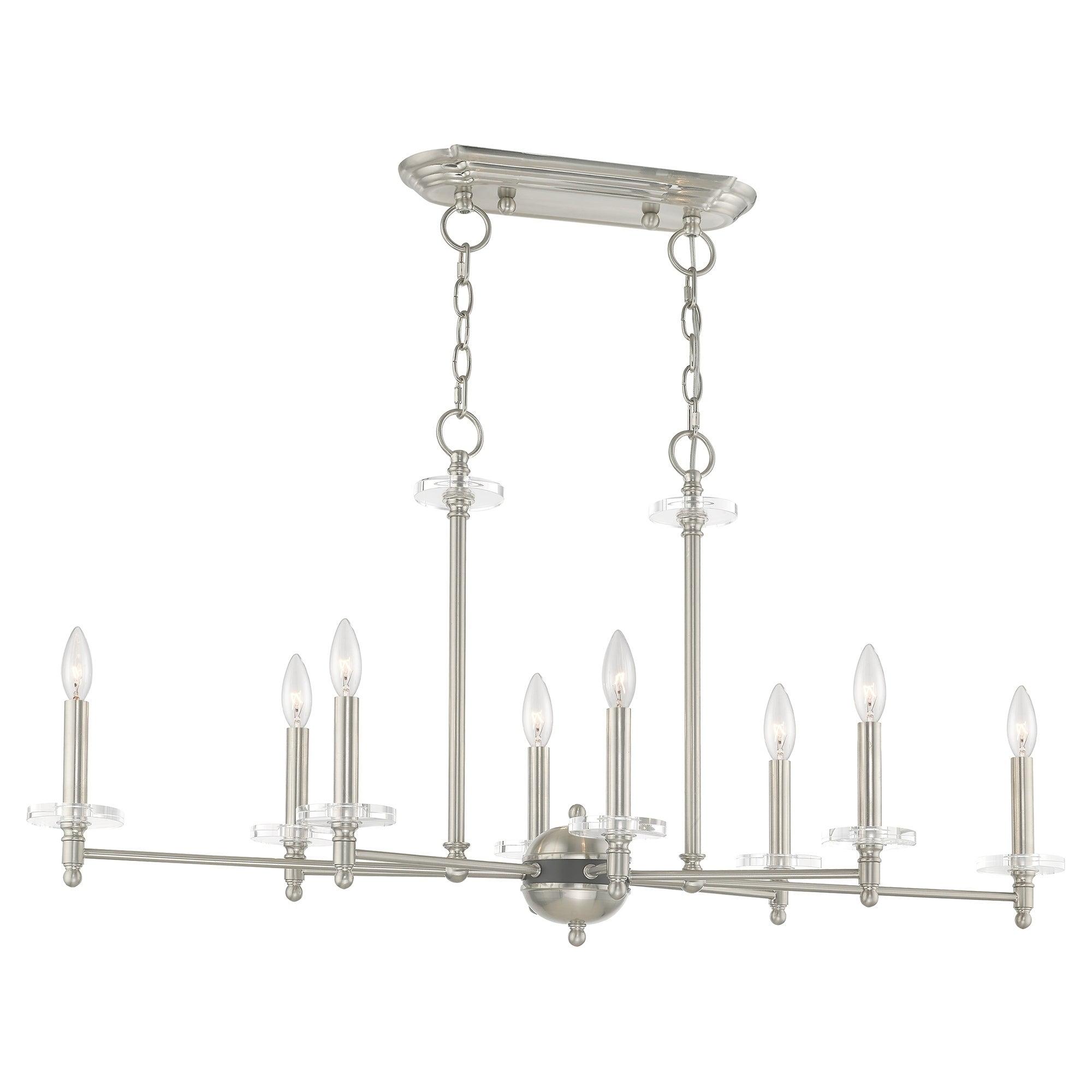Willa Arlo™ Interiors Christofer 8 - Light Dimmable Transitional Linear Chandelier