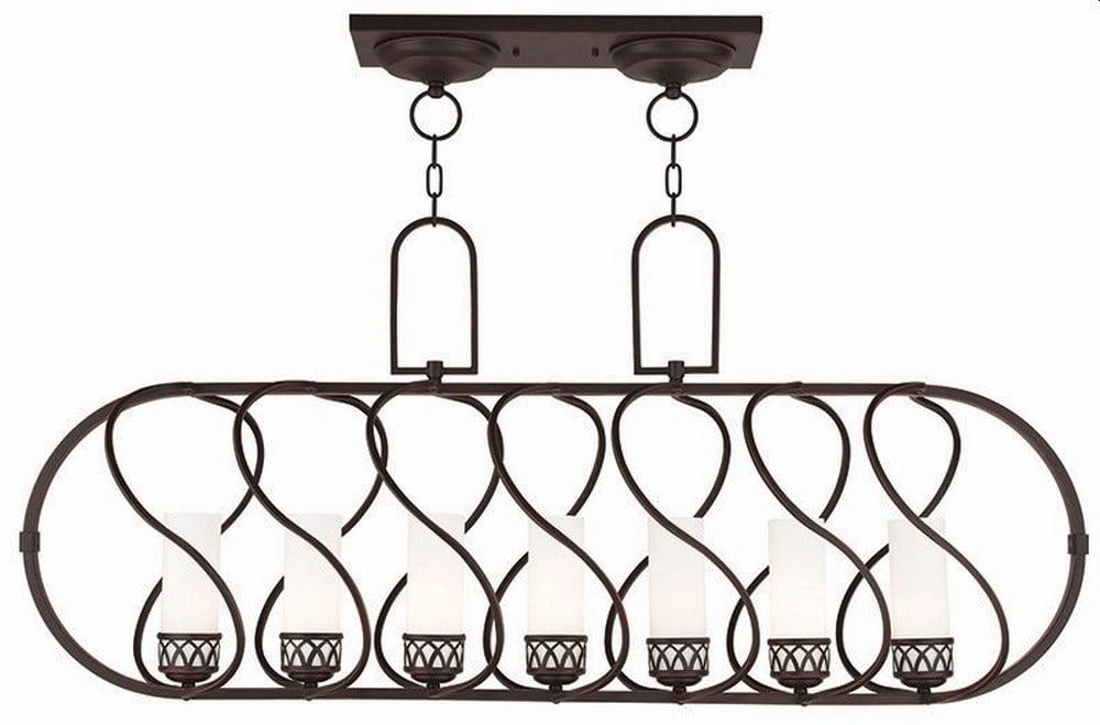 Livex Lighting Westfield 7 - Light Chandelier in  Olde Bronze