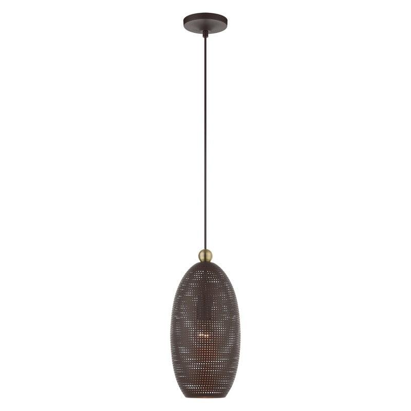 Livex Lighting Dublin 1 - Light Pendant in  Bronze