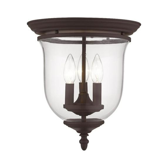 Livex Lighting Legacy Ceiling Mount in Bronze
