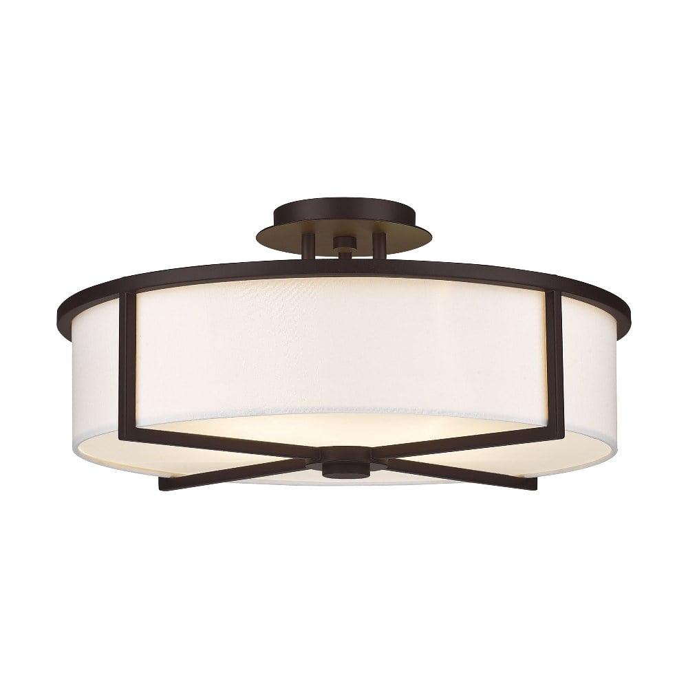 Livex Lighting Wesley 4 - Light Semi-Flush Mount in  Bronze