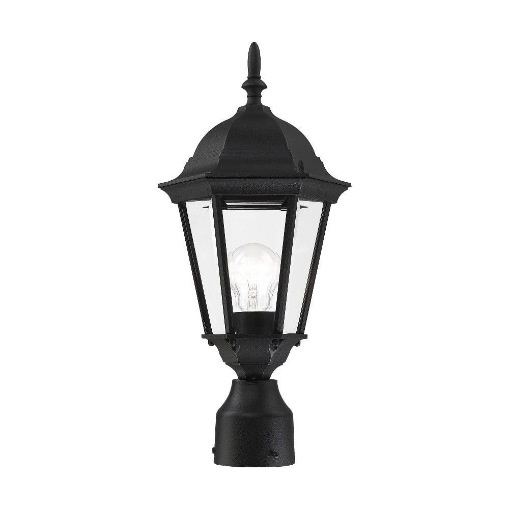 Livex Lighting Hamilton 1 - Light Post Light in  Textured Black