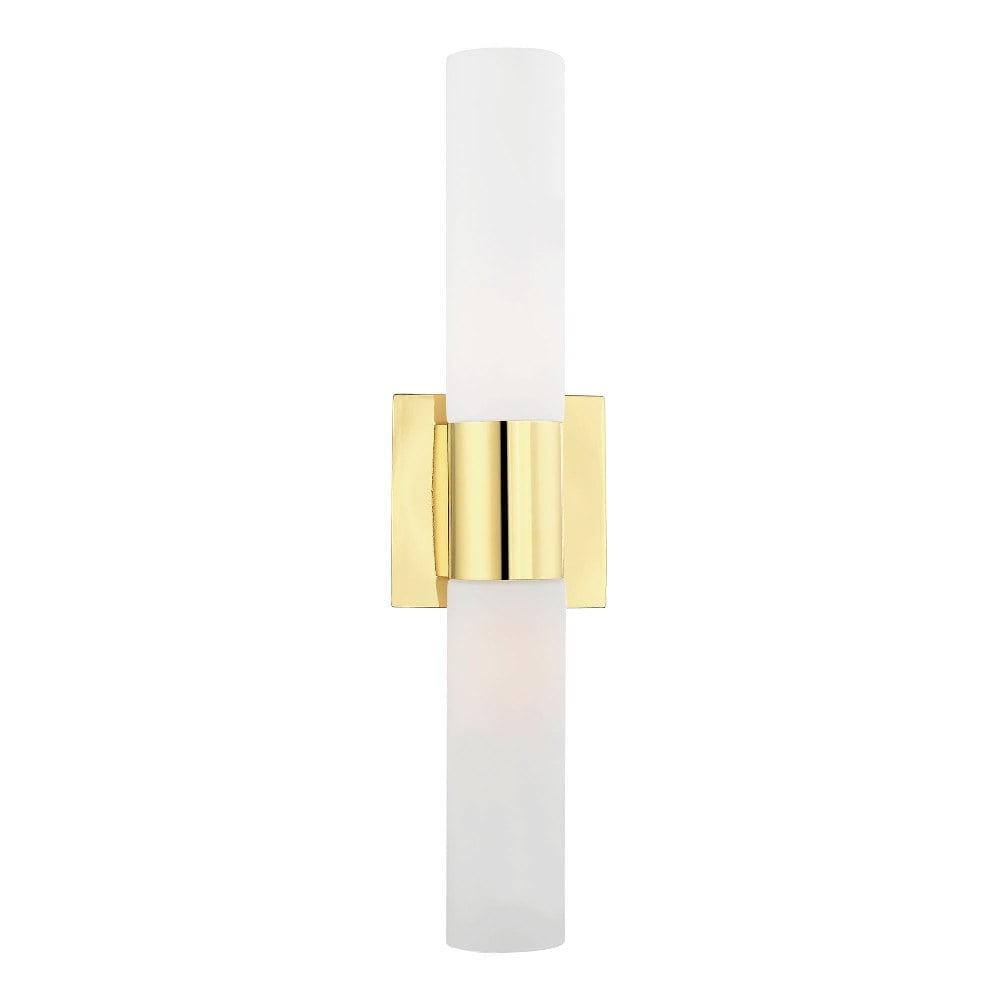 Livex Lighting Aero 2 - Light Vanity in  Polished Brass