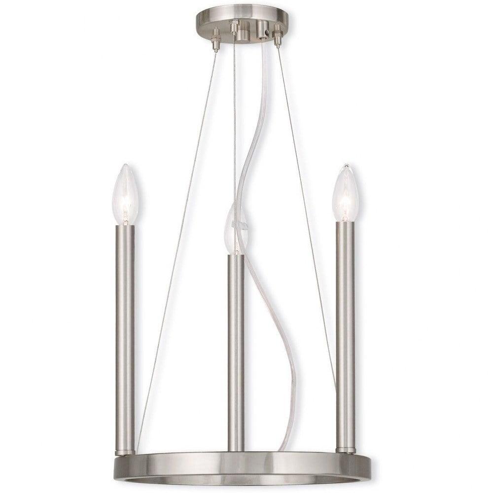 Livex Lighting Alpine 3 - Light Chandelier in  Bronze