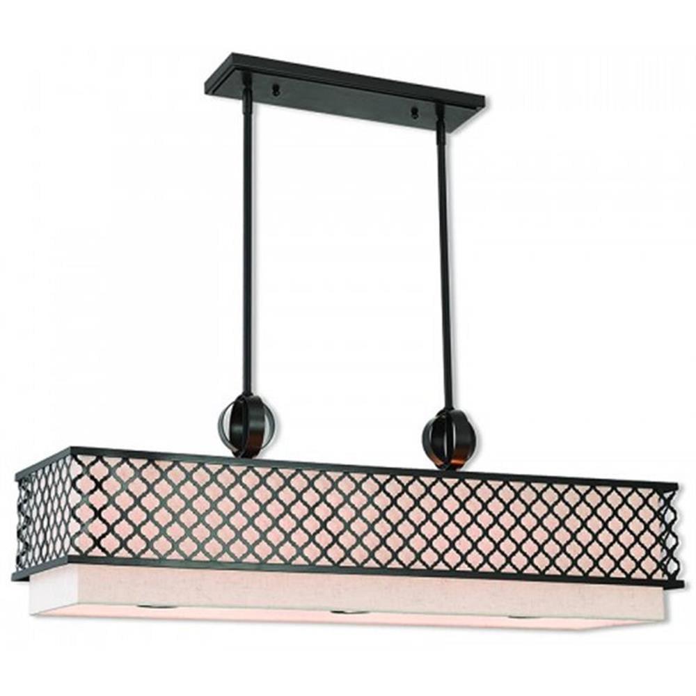 9 - Light Square / Rectangle Chandelier