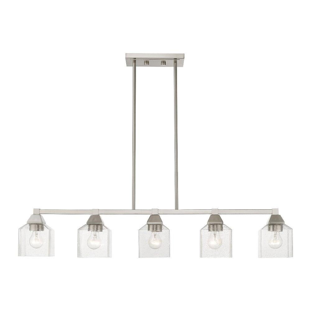 Livex Lighting Aragon 5 - Light Chandelier in  Brushed Nickel