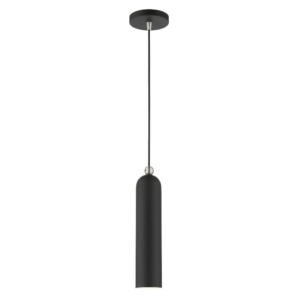 Livex Lighting Ardmore 1 - Light Pendant in  Black