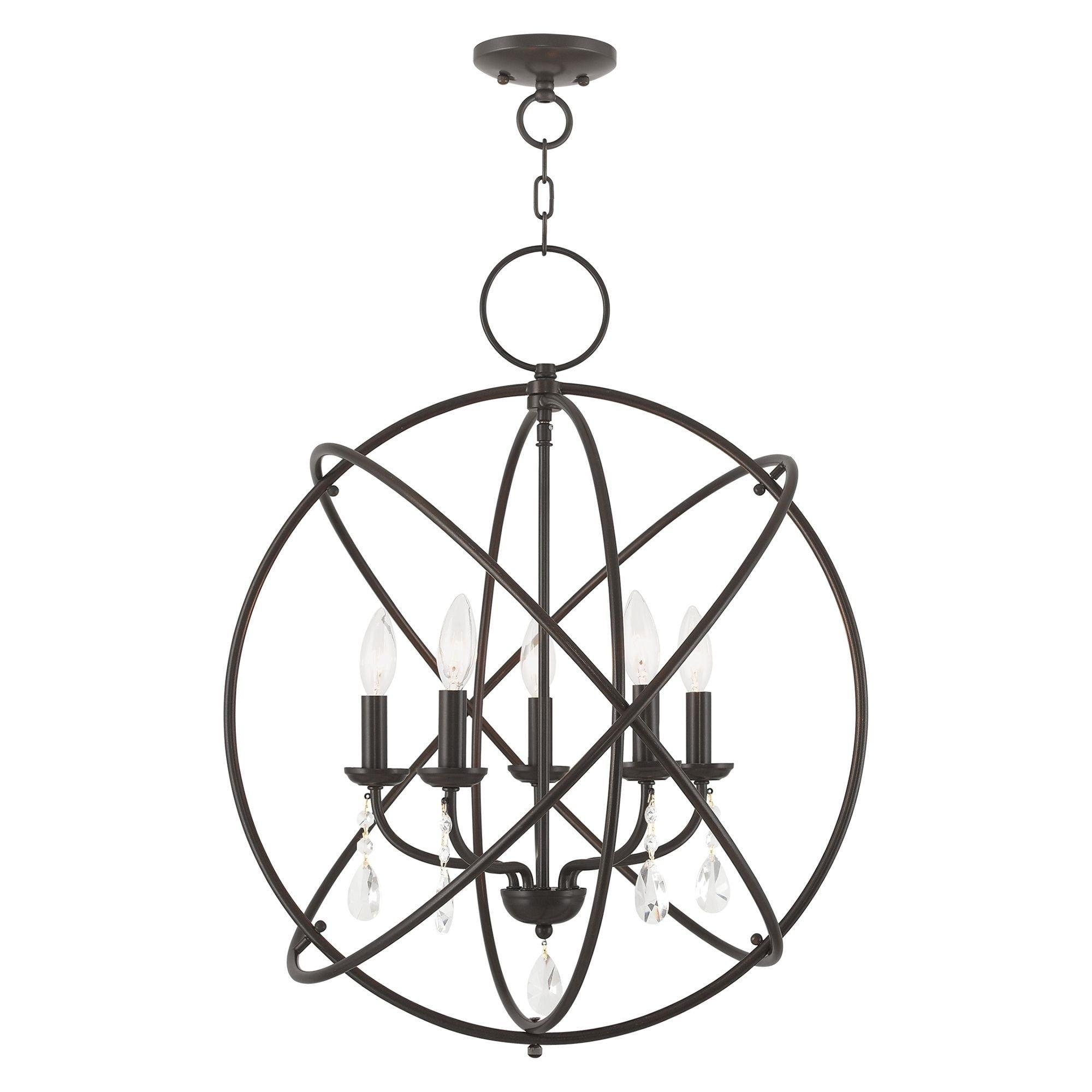 Aria 5 - Light Dimmable Globe Chandelier