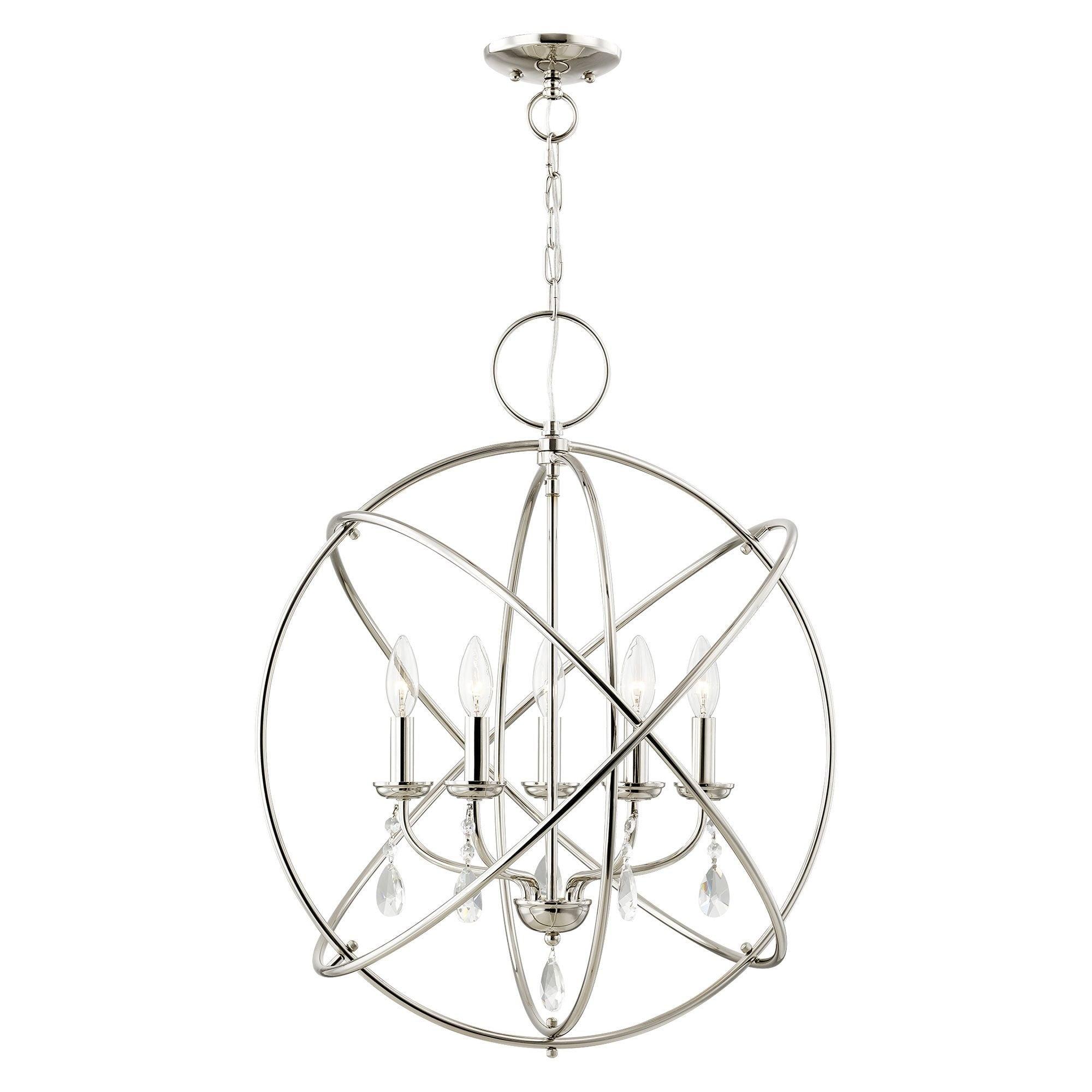 Aria 5 - Light Dimmable Globe Chandelier