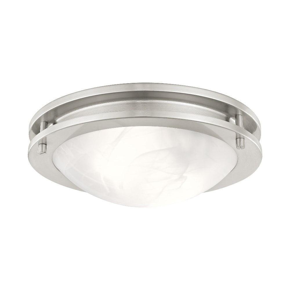 Livex Lighting - Ariel - 2 Light Flush Mount in Contemporary Style - 11 Inches