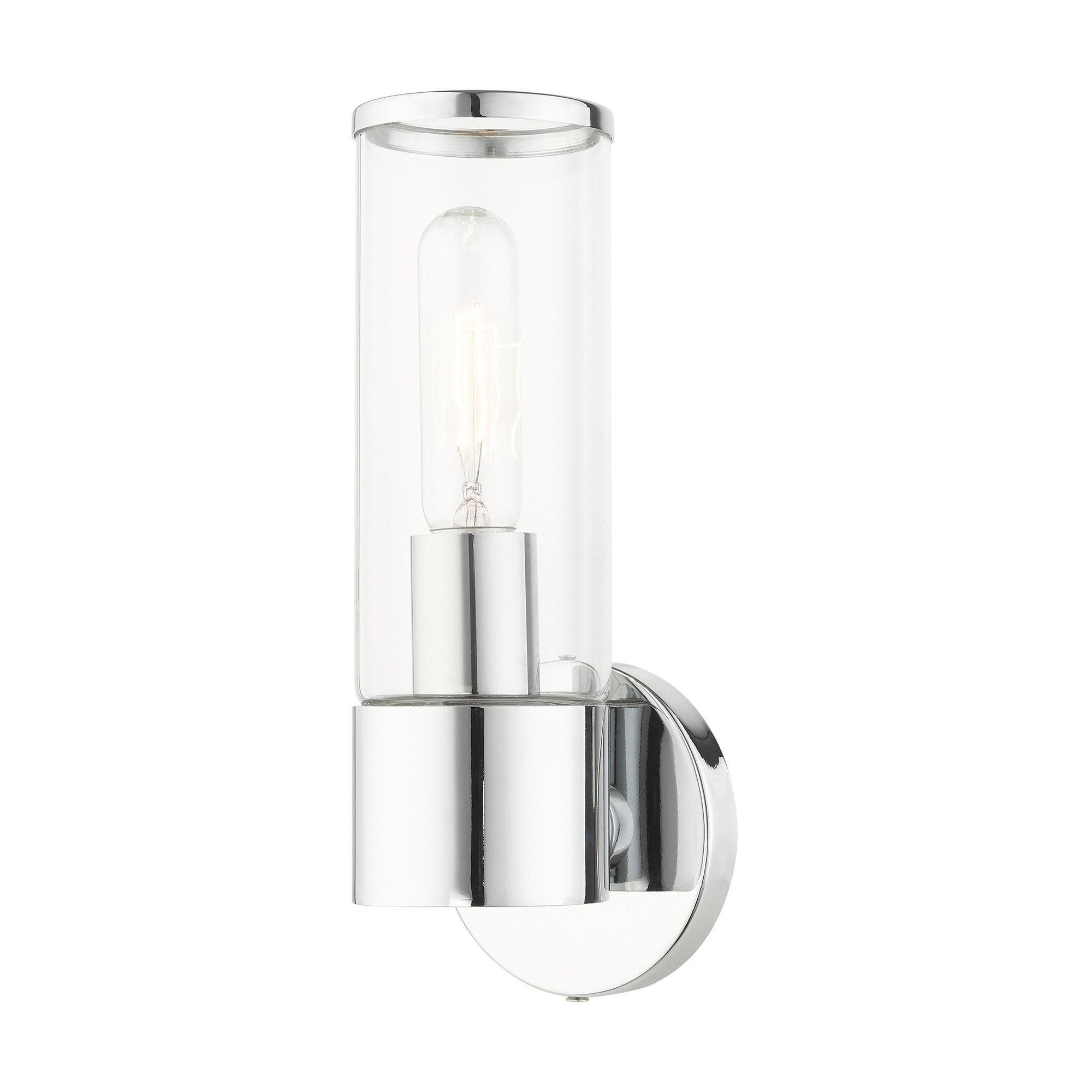 Livex Lighting Banca 1 - Light Sconce in  Polished Chrome