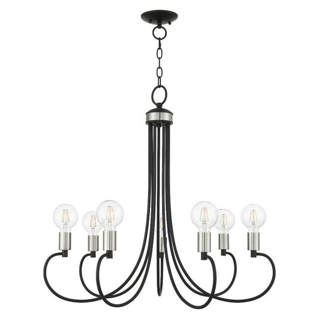 Livex Lighting - Bari - 7 Light Chandelier in New Traditional Style - 30 Inches