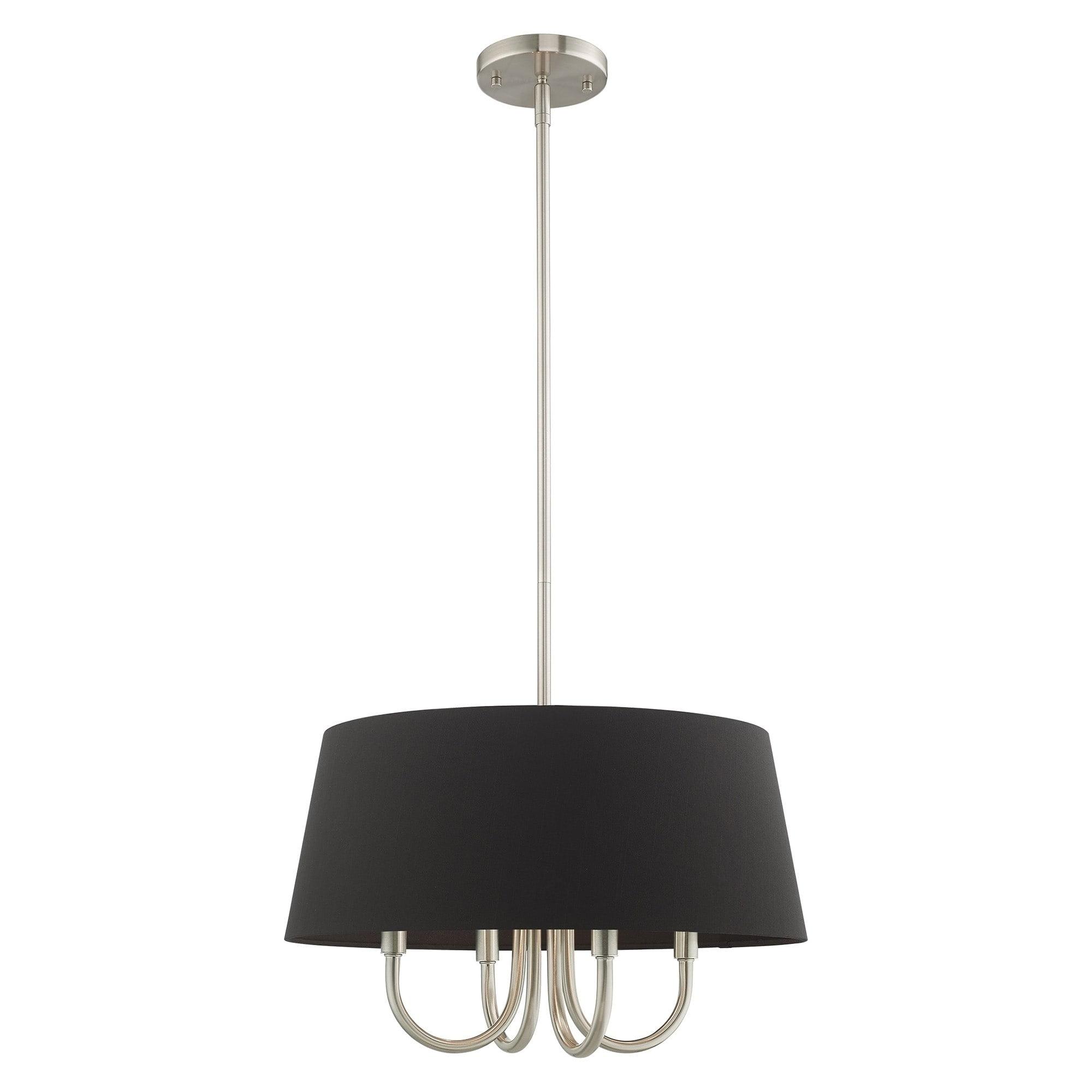Livex Lighting Belclaire 4 - Light Chandelier in  Brushed Nickel
