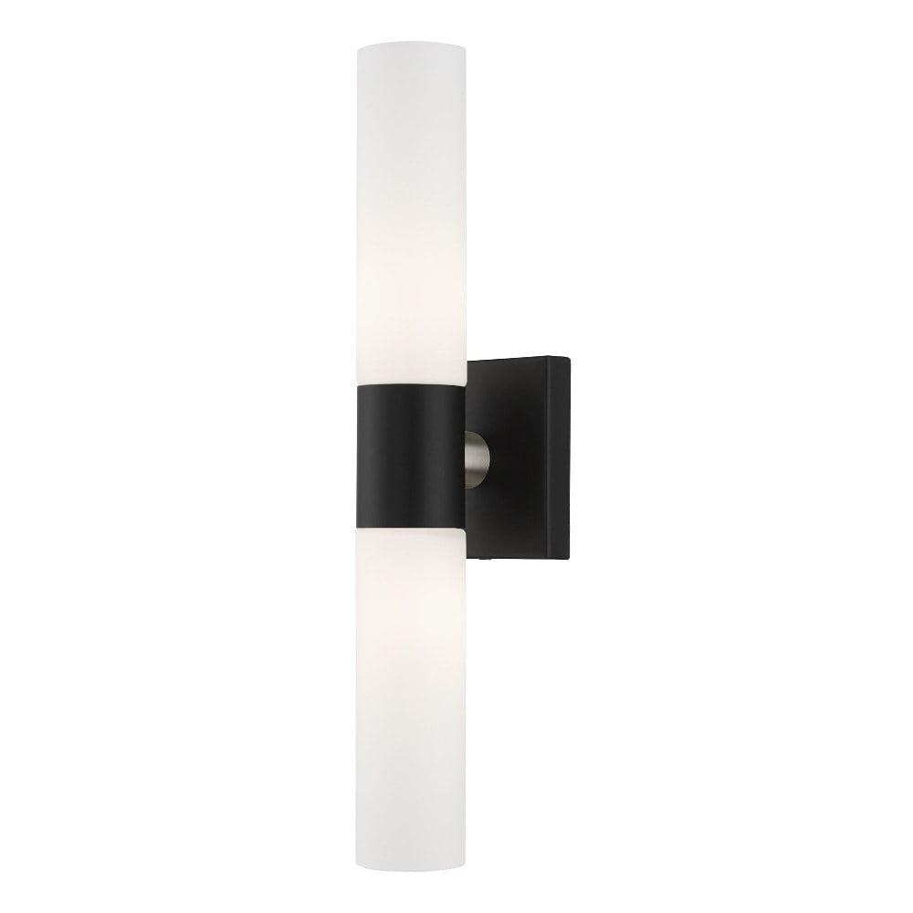 Livex Lighting Black ADA 2-Light Vanity Sconce