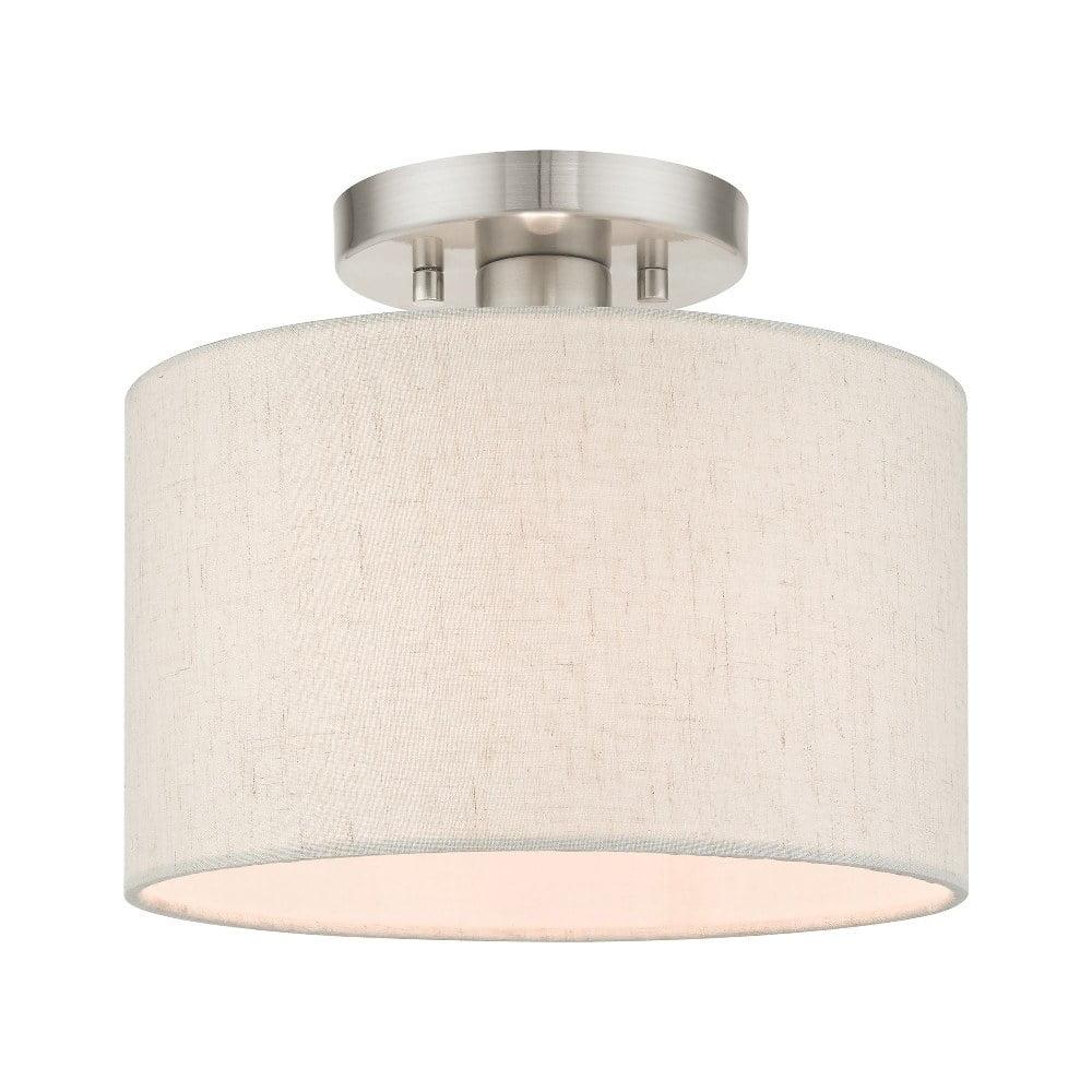 Darian Fabric Semi Flush Mount