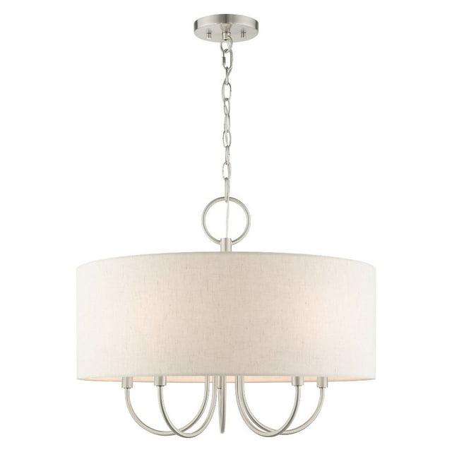 Livex Lighting Blossom 5 - Light Pendant in  Brushed Nickel