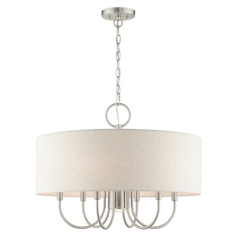 Livex Lighting Blossom 7 - Light Pendant in  Brushed Nickel