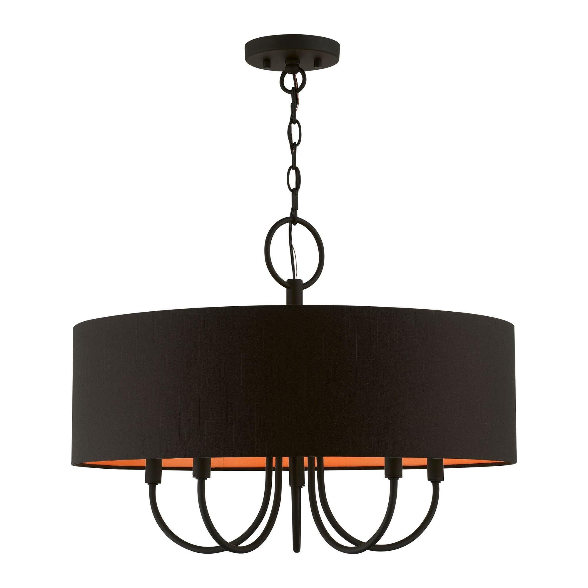 Livex Lighting Bradhurst 5 - Light Pendant in  Black
