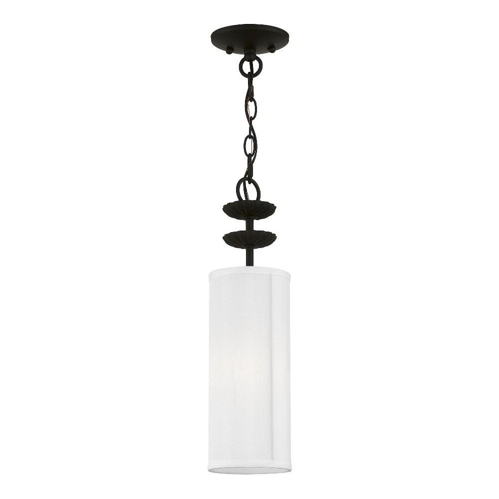 Livex Lighting Brookdale 1 - Light Pendant in  Black