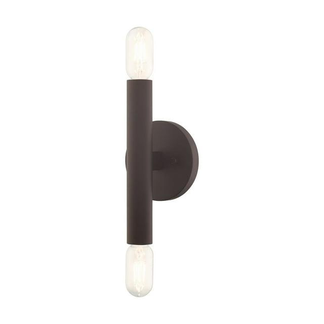 Livex Lighting Copenhagen 2 - Light Wall Light in  Bronze