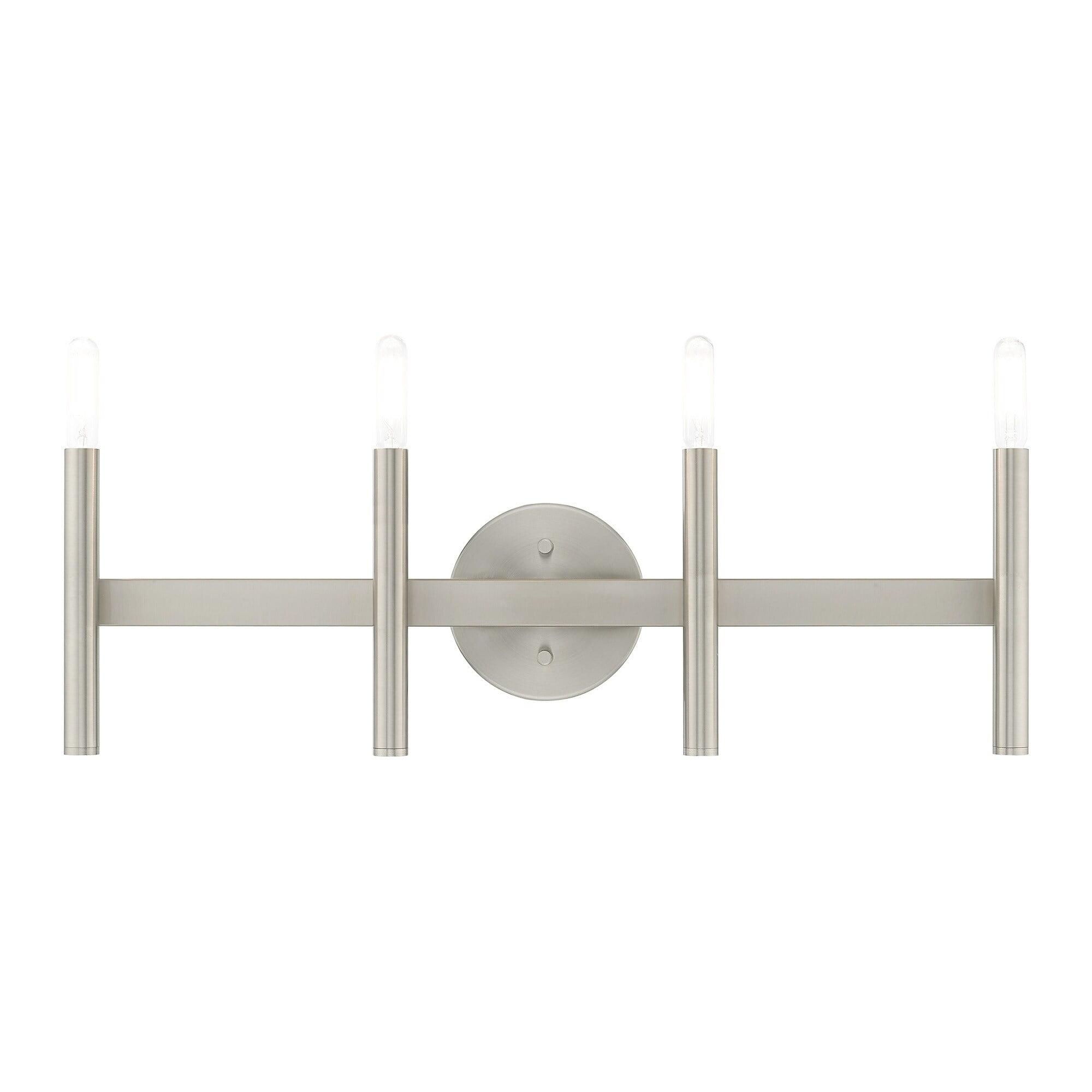 Livex Lighting Copenhagen 4 - Light Vanity in  Brushed Nickel