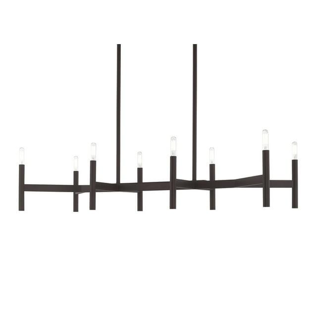 Livex Lighting Copenhagen 8 - Light Chandelier in  Bronze