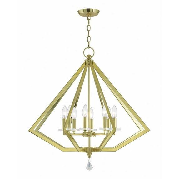 Livex Lighting - Diamond - 8 Light Chandelier in Mid Century Modern Style - 28