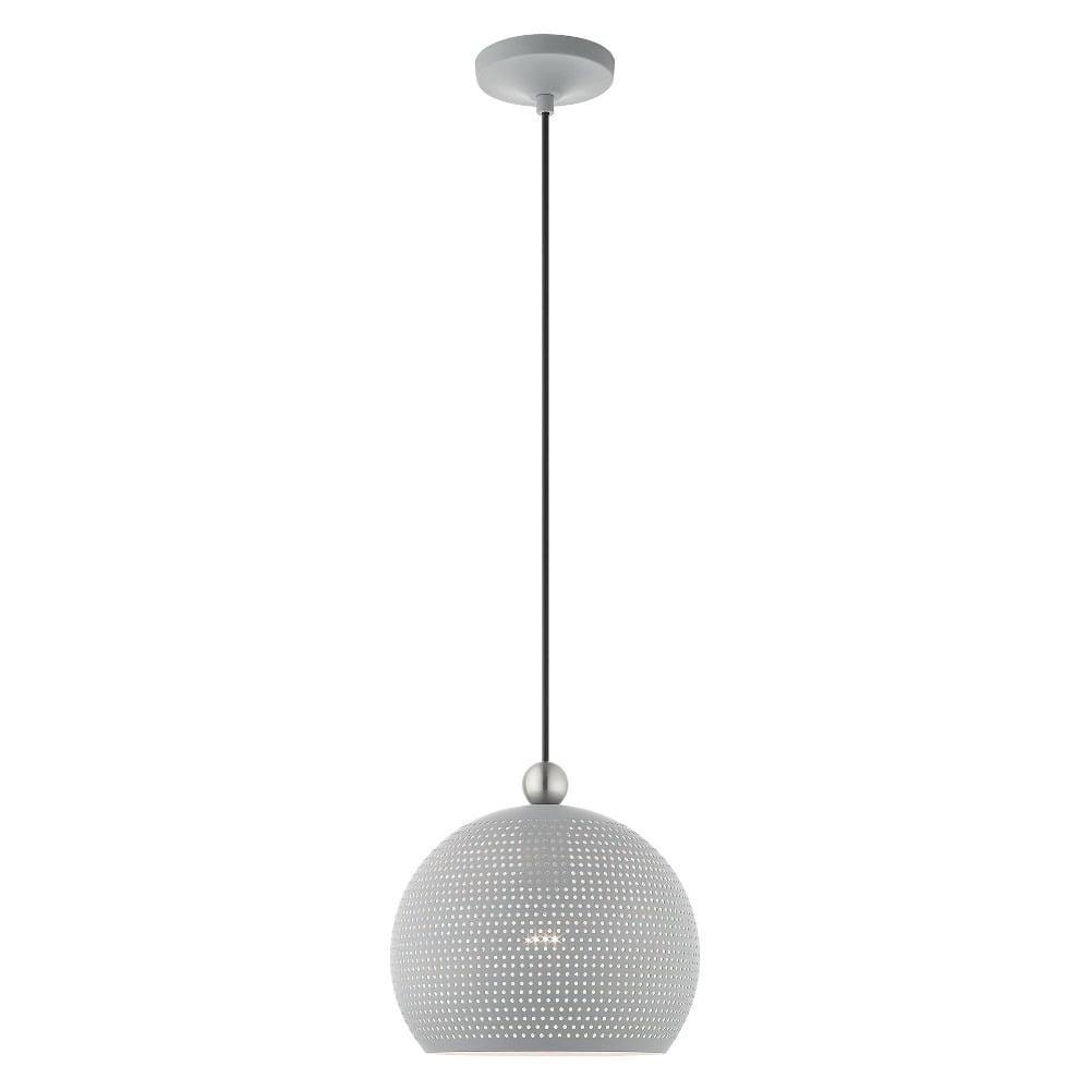 Livex Lighting Dublin 1 - Light Pendant in  Nordic Gray