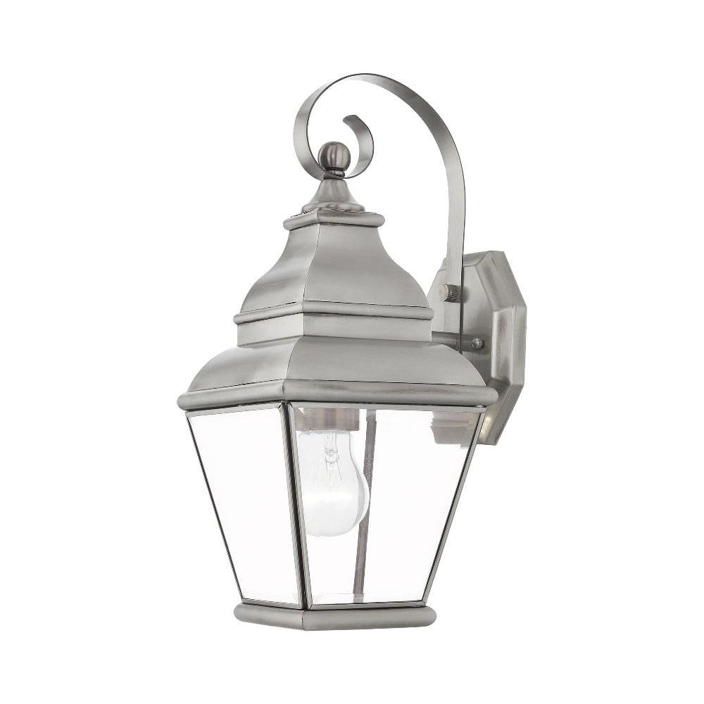 Livex Lighting Exeter 1 - Light Wall Light in  Brushed Nickel