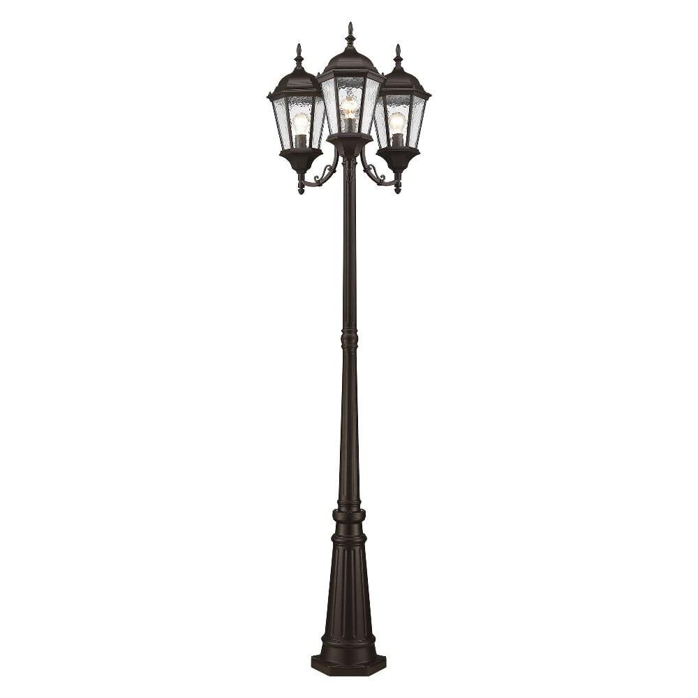 Livex Lighting Hamilton 3 - Light Post Light in  Bronze