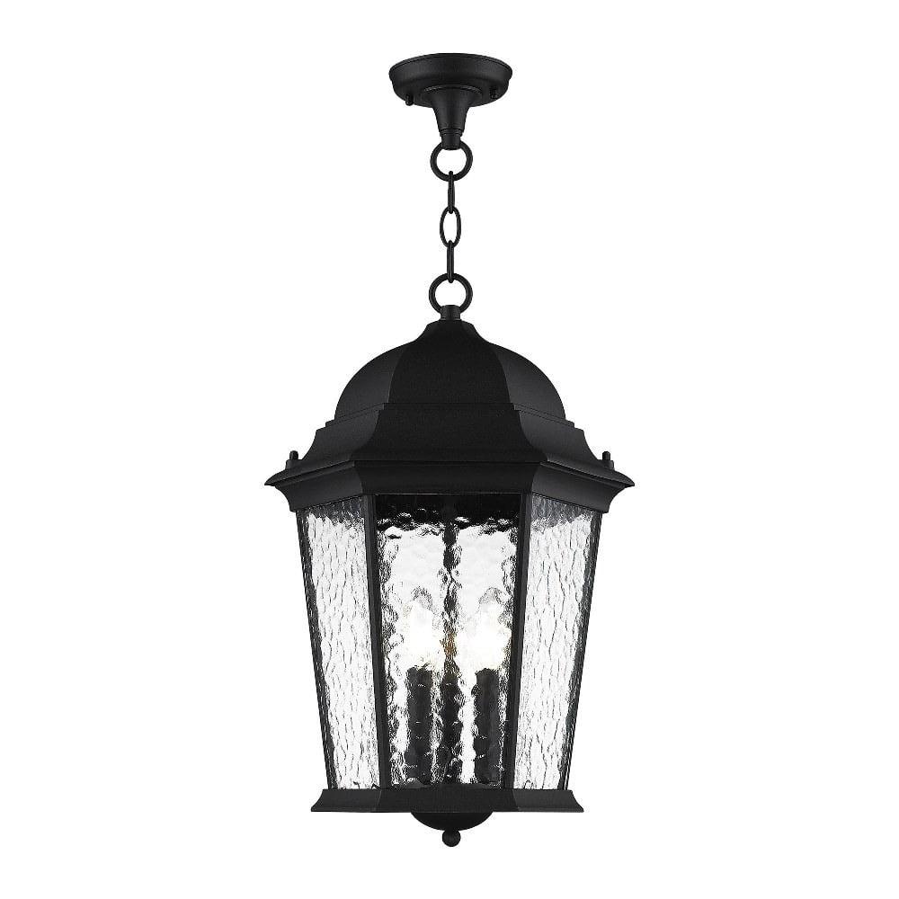Livex Lighting Hamilton 3 - Light Pendant in  Textured Black