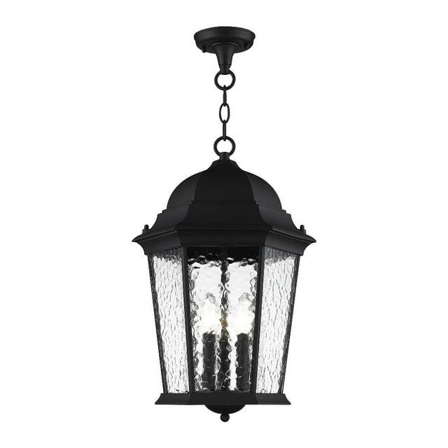 Livex Lighting Hamilton 3 - Light Pendant in  Textured Black