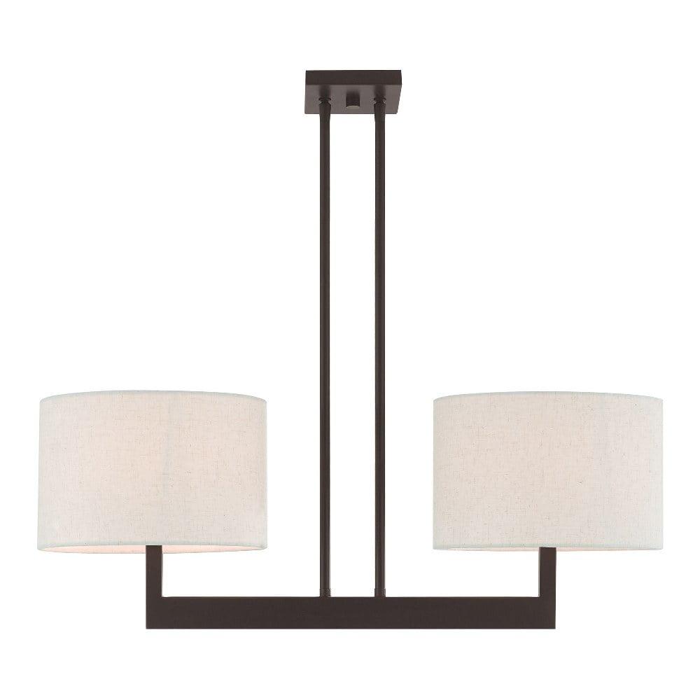 Livex Lighting Hayworth 2 - Light Chandelier in  Bronze