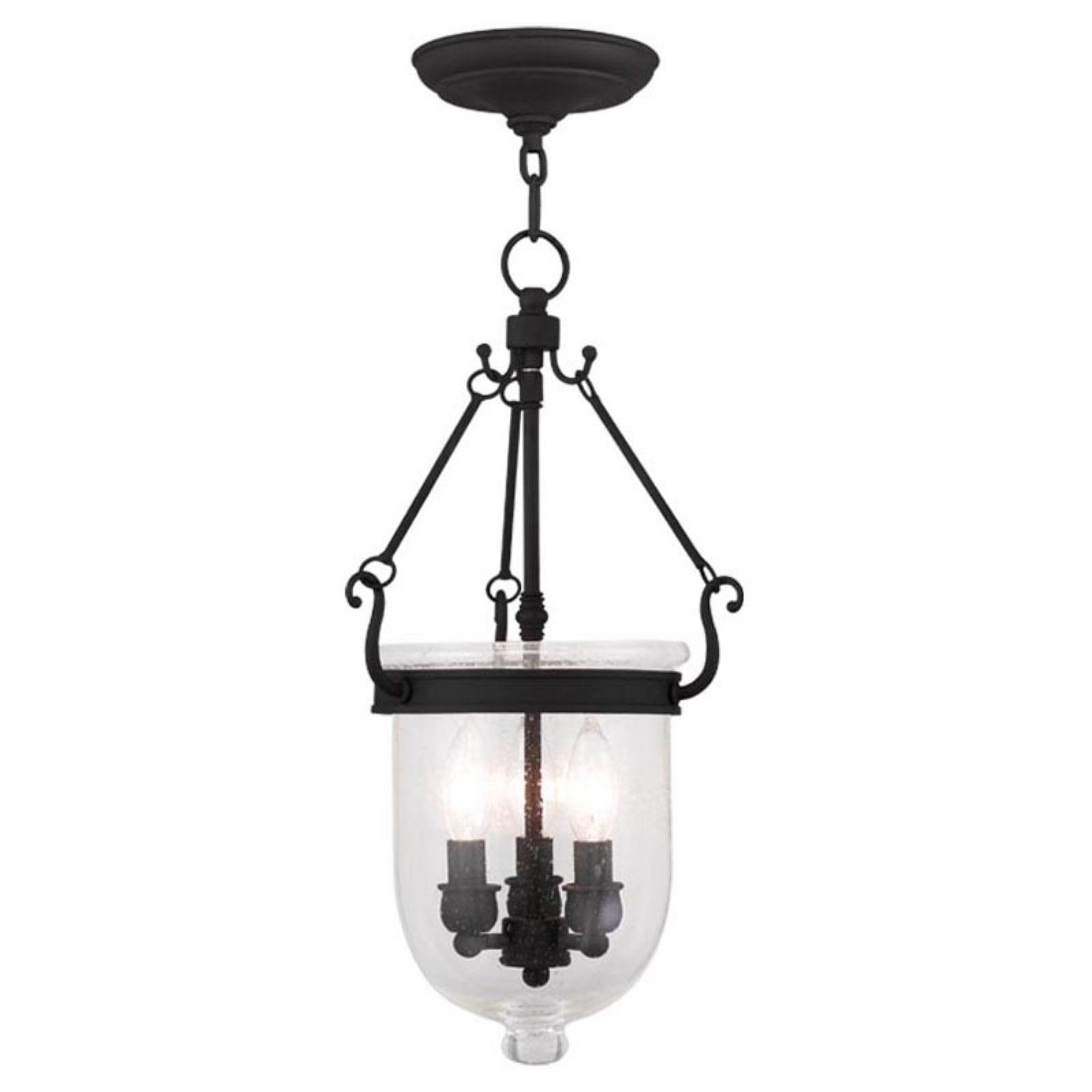 Livex Lighting Jefferson 3 - Light Chandelier in  Black