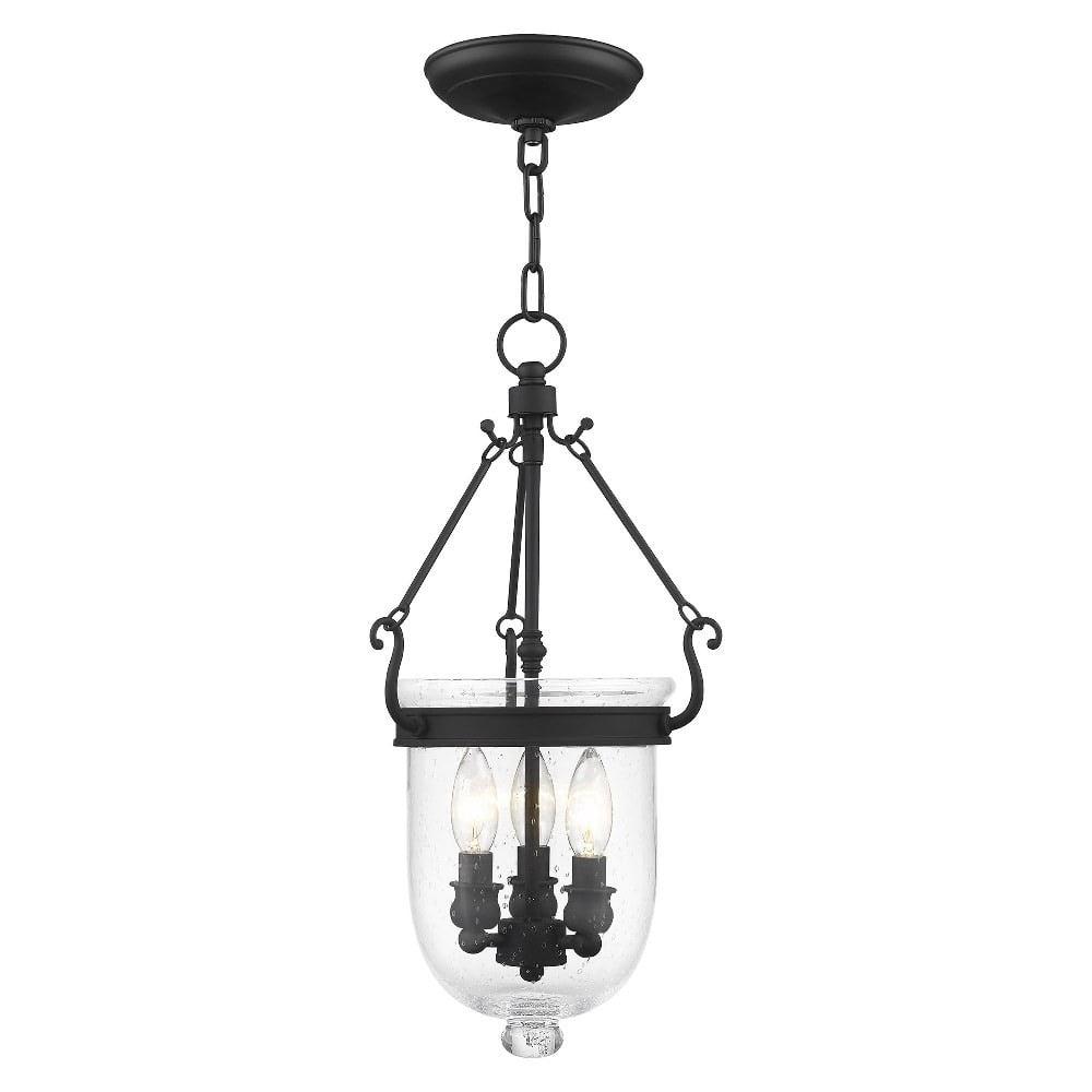 Livex Lighting Jefferson 3 - Light Chandelier in  Black