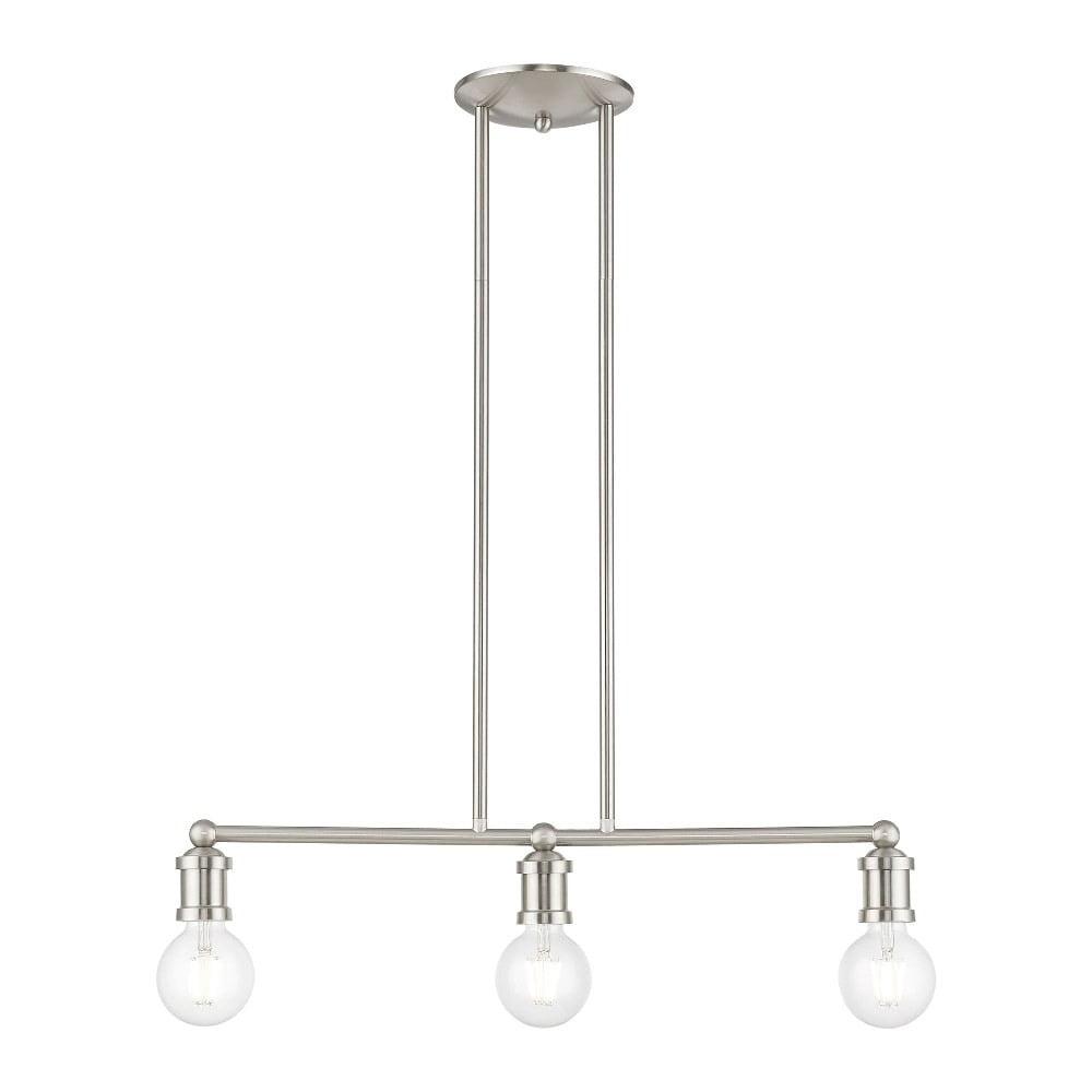 Livex Lighting Lansdale 3 - Light Chandelier in  Brushed Nickel