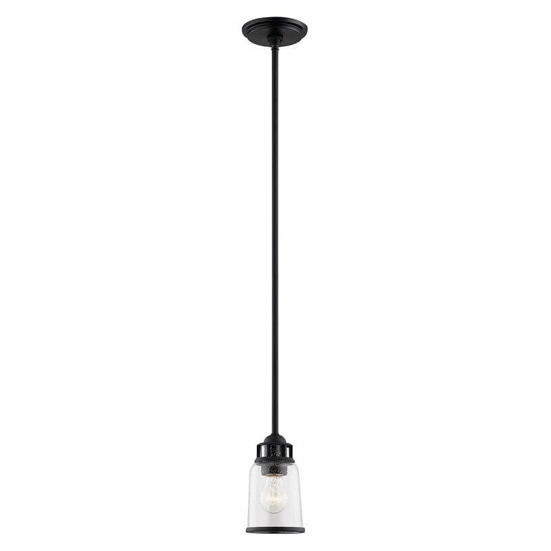 Livex Lighting Lawrenceville 1 - Light Pendant in  Black