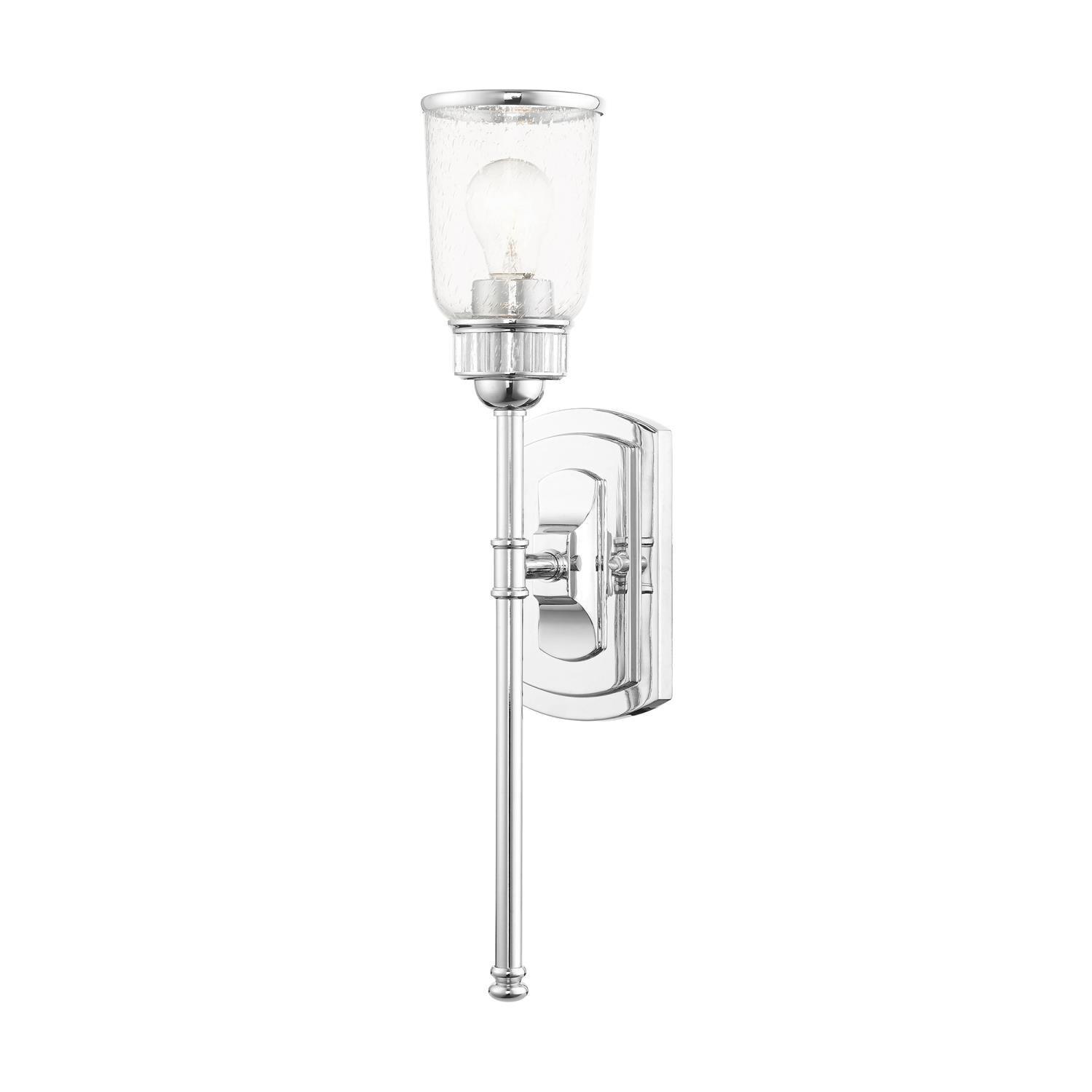 Livex Lighting Lawrenceville 1 - Light Sconce in Polished Chrome