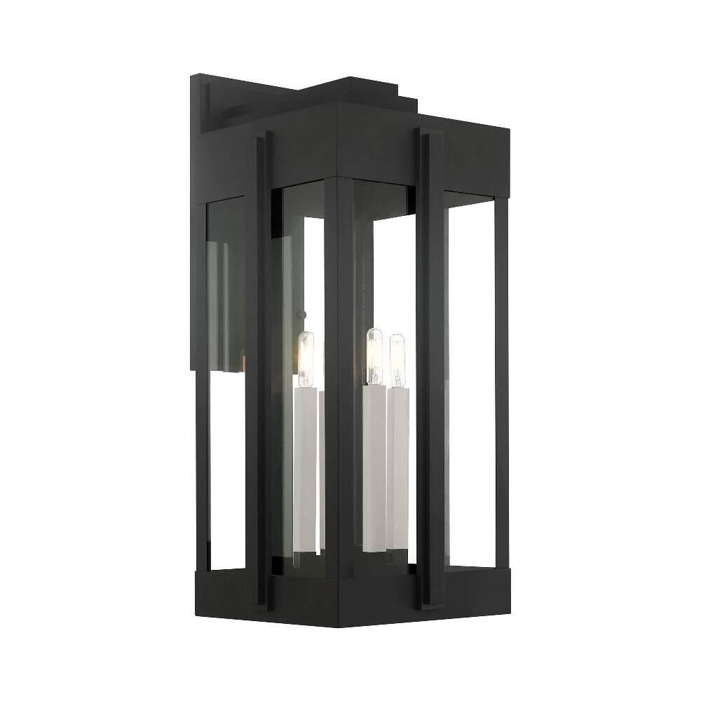 Livex Lighting Lexington 4 - Light Wall Light in  Black