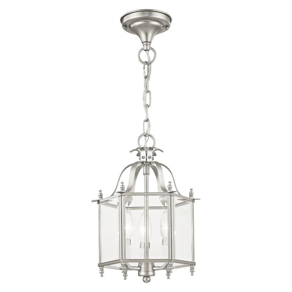 Livex Lighting Livingston 3 - Light Chandelier in  Brushed Nickel