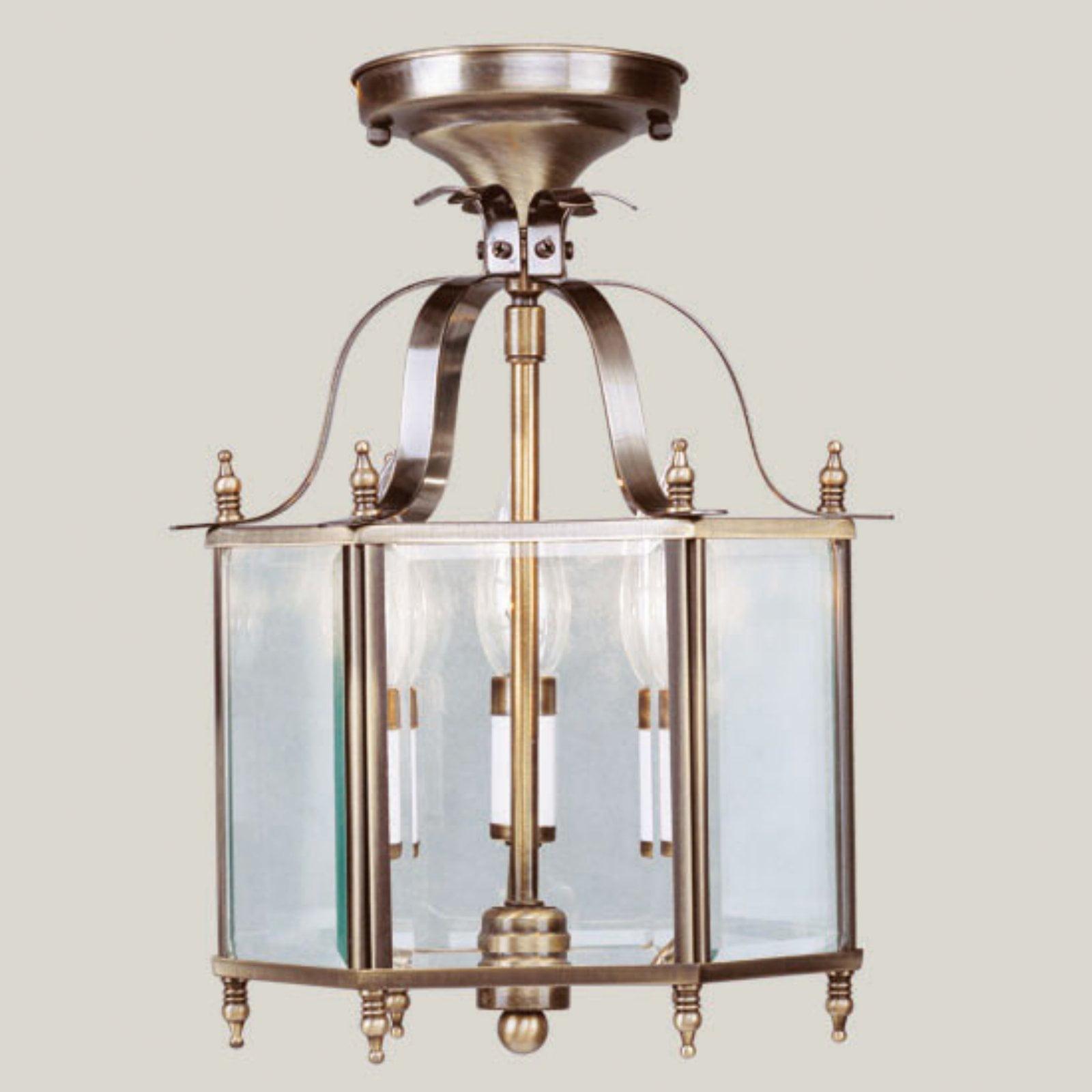 Livex Lighting Livingston 3 - Light Pendant in  Antique Brass